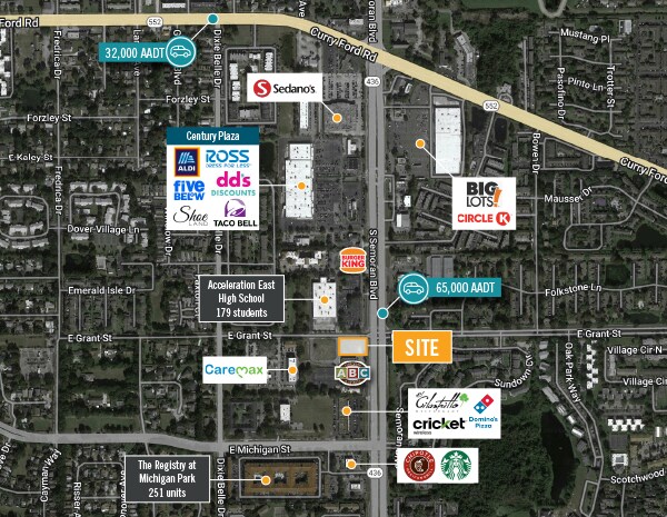 More Photos Of 2332 S Semoran Blvd, Orlando Land For Lease