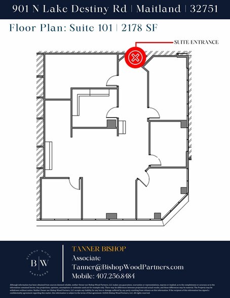 More Photos Of 901 N Lake Destiny Dr, Maitland Office For Lease