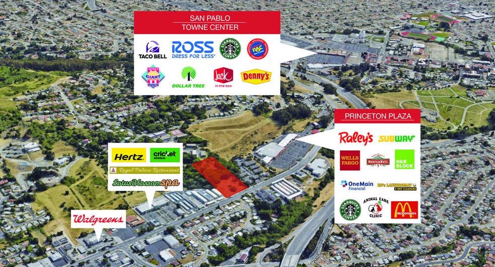 Primary Photo Of 3436-3440 San Pablo Dam Rd, San Pablo Land For Sale