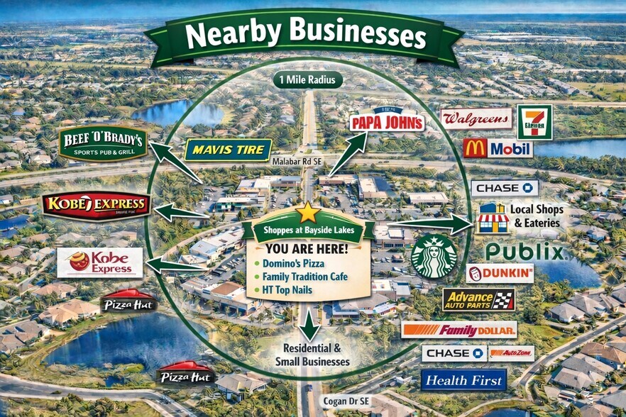 More Photos Of 3555 SE Bayside Lakes Blvd, Palm Bay General Retail For Lease