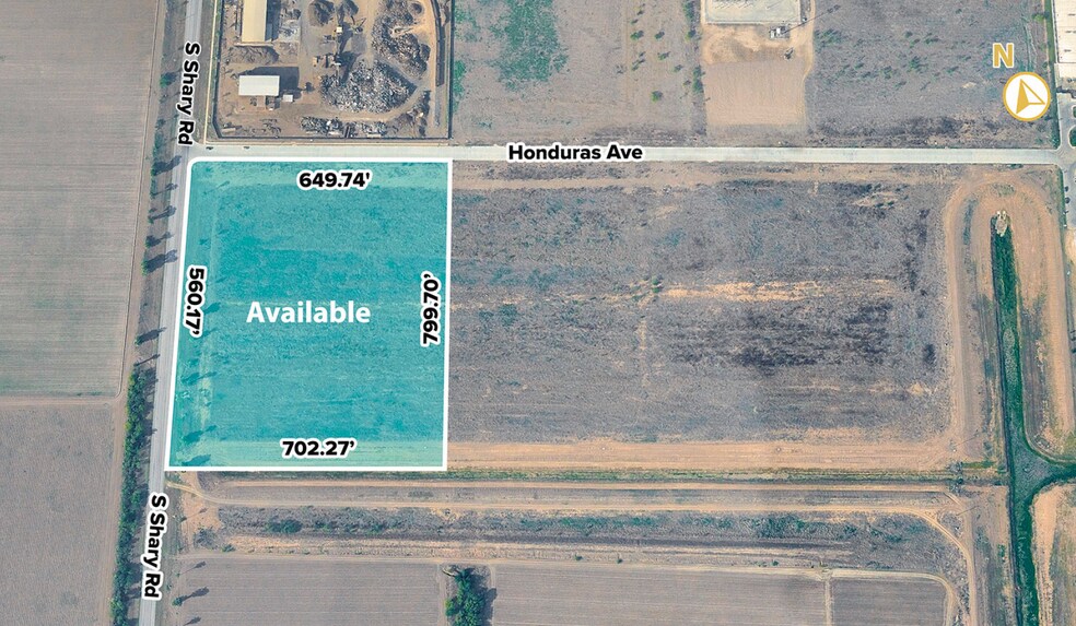 Primary Photo Of SEC S Shary Rd and Honduras Ave, McAllen Land For Sale