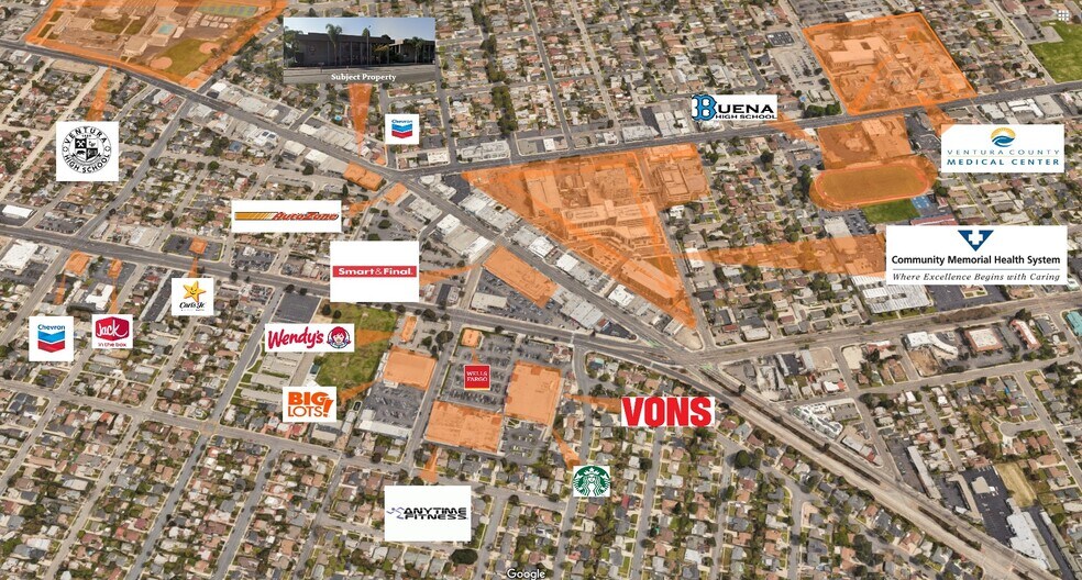 More Photos Of 2580-2590 E Main St, Ventura Loft Creative Space For Lease