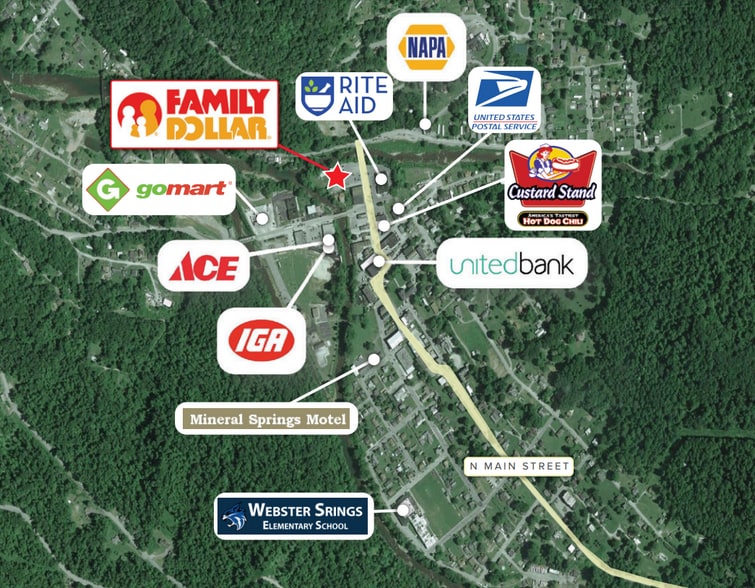 More Photos Of 401 N Main St, Webster Springs Freestanding For Lease
