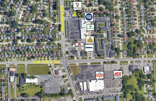 More Photos Of 8276-8278 N Merriman Rd, Westland Storefront Retail Office For Sale
