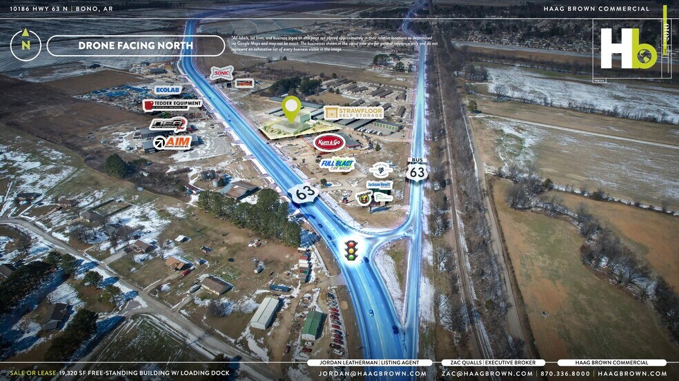 More Photos Of 10186 Highway 63 N, Bono Storefront Retail Office For Sale