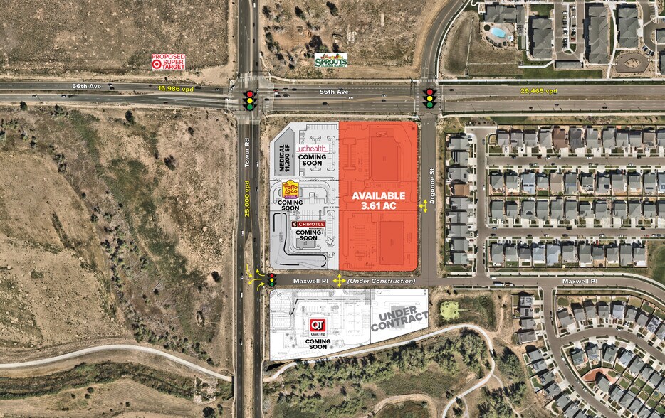 More Photos Of 56th Ave & Tower Road, Denver Land For Sale