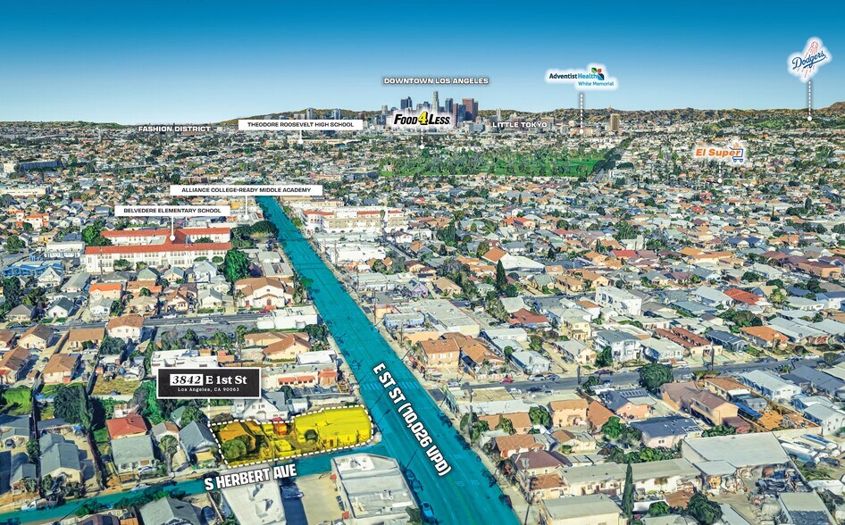 More Photos Of 3842 E 1st St, Los Angeles Storefront Retail Residential For Sale