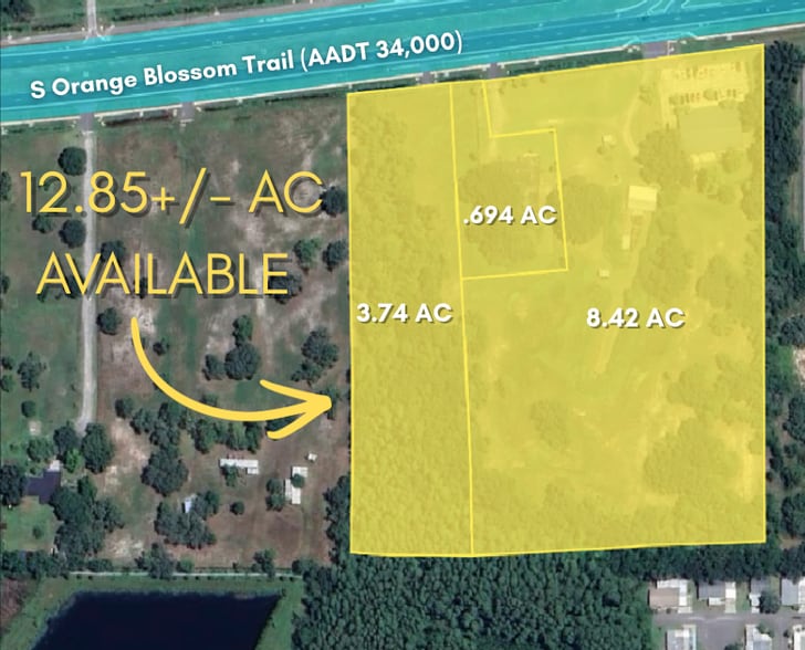 Primary Photo Of 4770 S Orange Blossom Trl, Kissimmee Land For Sale