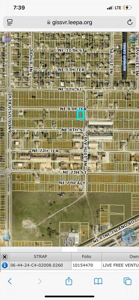 More Photos Of 924 NE 8th Pl, Cape Coral Land For Sale
