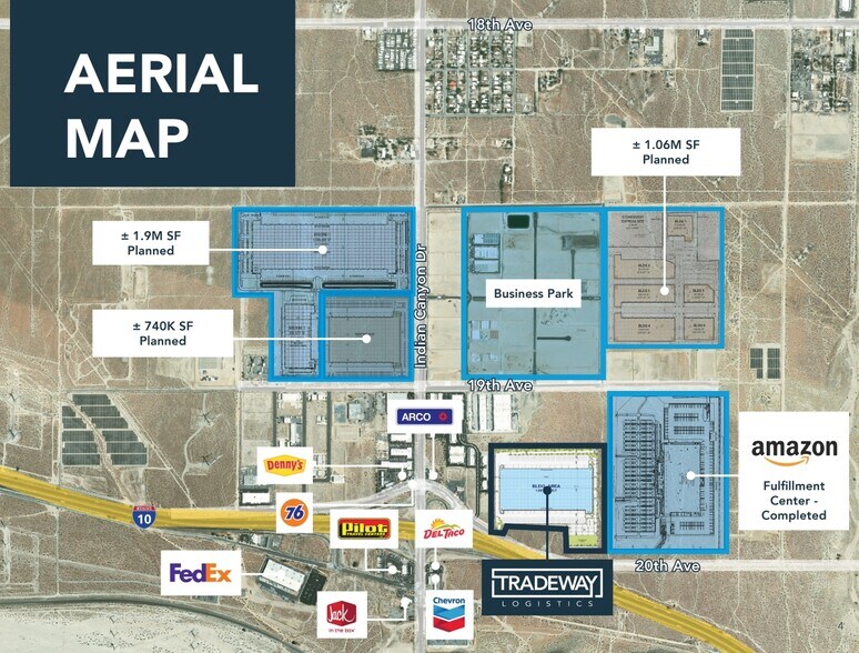 More Photos Of 20th Ave & 1-10 Fwy, Desert Hot Springs Warehouse For Lease