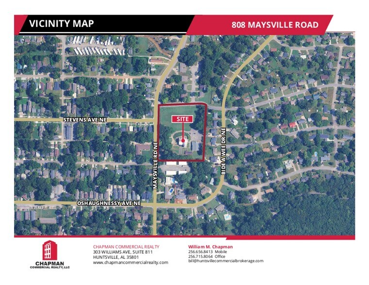 More Photos Of 808 Maysville Rd NE, Huntsville Religious Facility For Sale