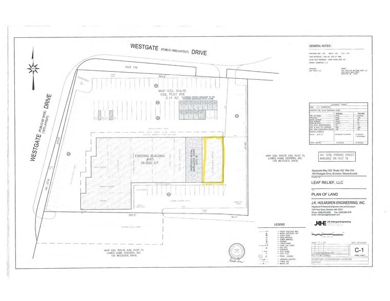 More Photos Of 165 Westgate Dr, Brockton Unknown For Lease