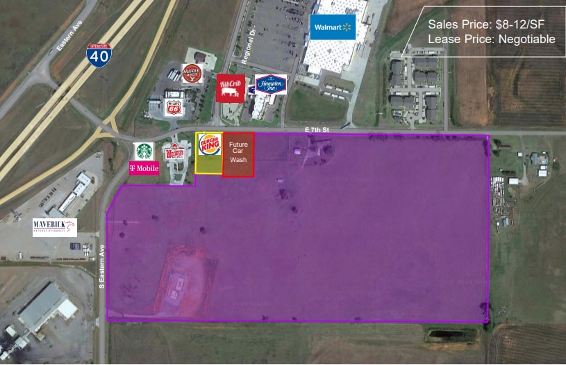Primary Photo Of S Eastern Ave and E 7th St, Elk City Land For Sale
