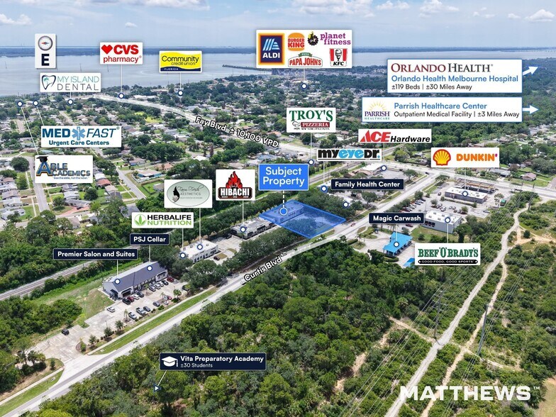 More Photos Of 3750 Curtis Blvd, Port Saint John Showroom For Sale