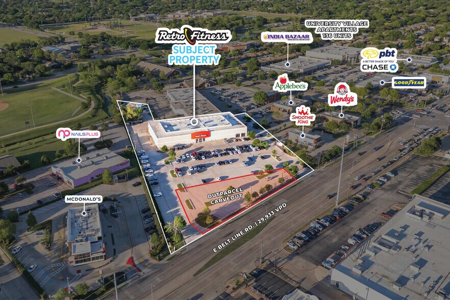 More Photos Of 1301 E Belt Line Rd, Richardson Health Club For Lease