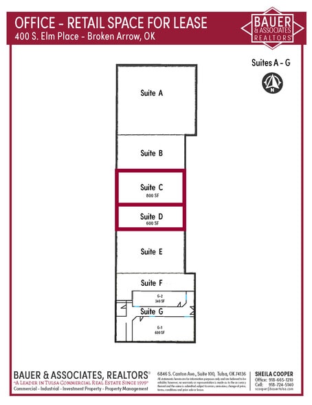More Photos Of 400 S Elm Plz, Broken Arrow Freestanding For Lease
