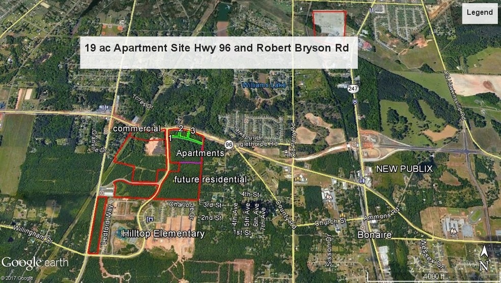Primary Photo Of Hwy 96 And Robert Bryson Pky, Warner Robins Land For Sale