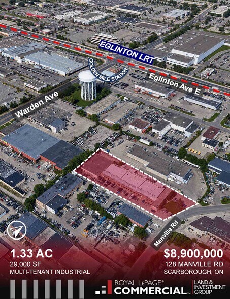 Primary Photo Of 128 Manville Rd, Toronto Service For Sale