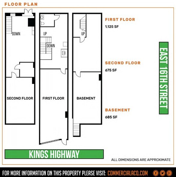 More Photos Of 1620 Kings Hwy, Brooklyn Storefront Retail Office For Lease
