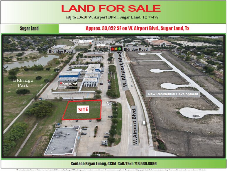 Primary Photo Of 13610 W Airport Blvd, Sugar Land Land For Sale