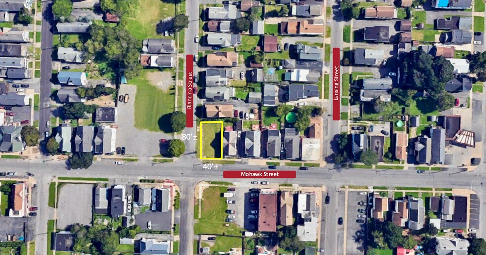 Primary Photo Of 801 Mohawk st, Utica Land For Sale