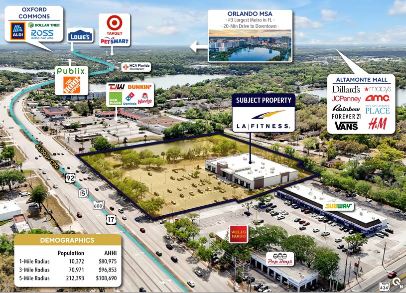 More Photos Of 200 S US Highway 17-92, Longwood Health Club For Sale