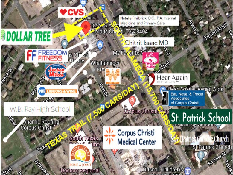 More Photos Of 3231 S Alameda St, Corpus Christi General Retail For Sale