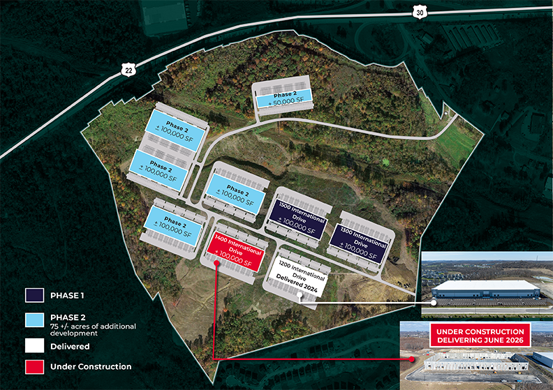 Primary Photo Of 1500 International Dr, Noblestown Land For Lease