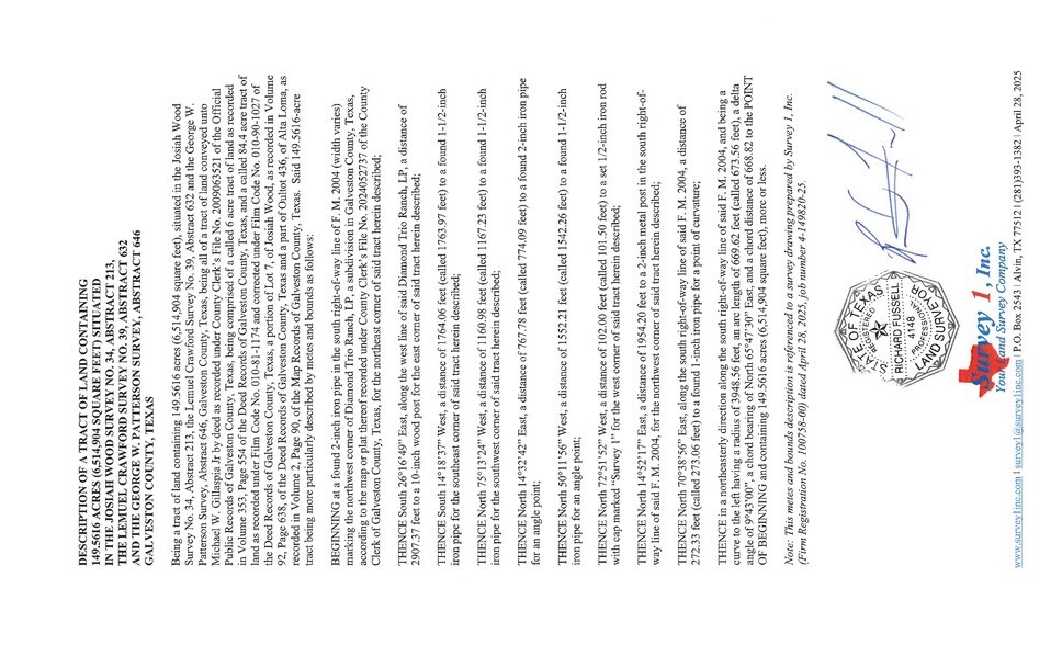 More Photos Of FM 2004 @ Avenue C, Hitchcock Land For Sale