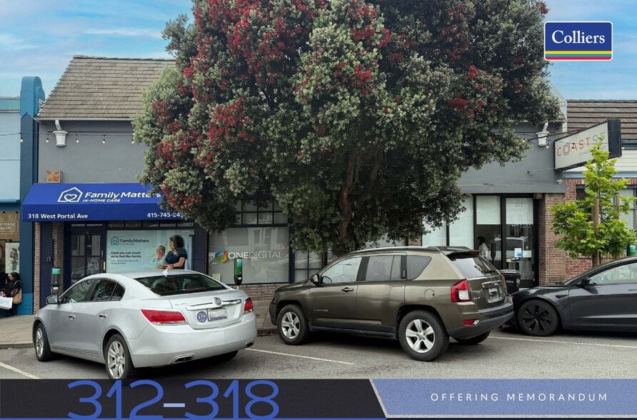 More Photos Of 312-318 W Portal Ave, San Francisco Freestanding For Sale