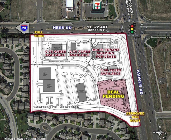 Primary Photo Of Parker & Hess Rd, Parker Land For Lease