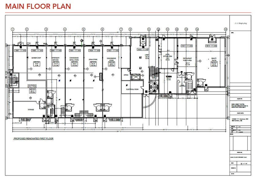 More Photos Of 15025 111 Ave NW, Edmonton General Retail For Lease