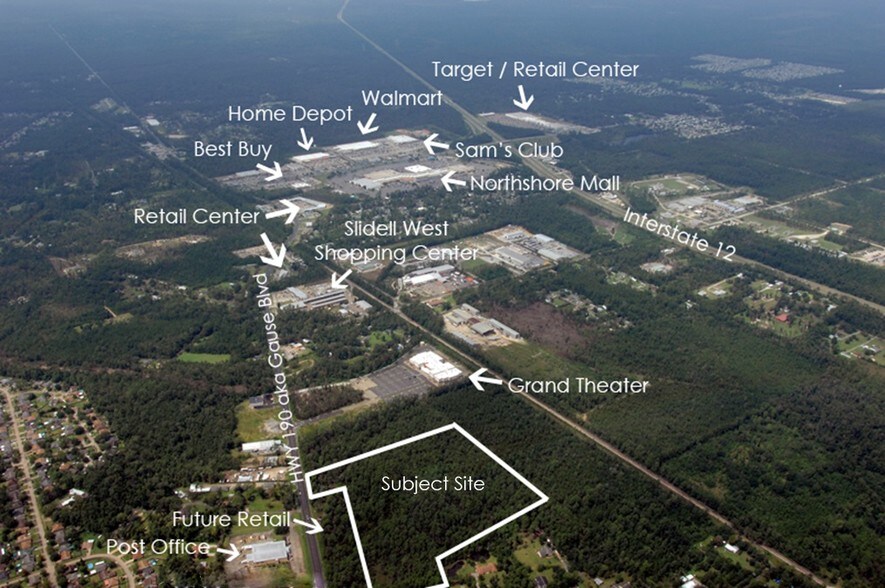 Primary Photo Of 1900 Gause Blvd, Slidell Land For Sale