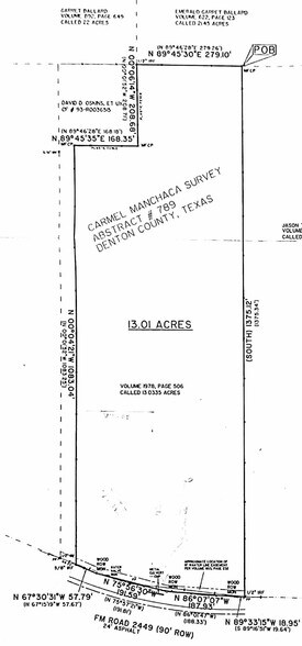 More Photos Of TBD FM 2449, Ponder Land For Sale