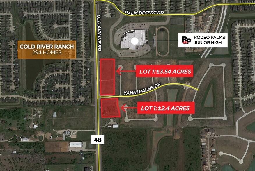 Primary Photo Of 5606 County Road 48, Manvel Land For Sale