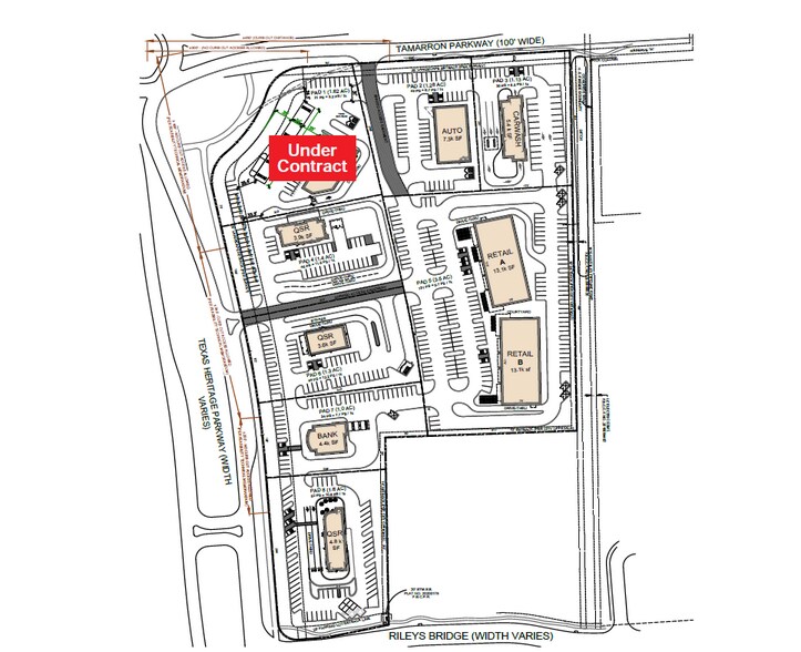 Primary Photo Of SEQ of Texas Heritage Pkwy & Tamarron Pkwy, Katy Land For Lease