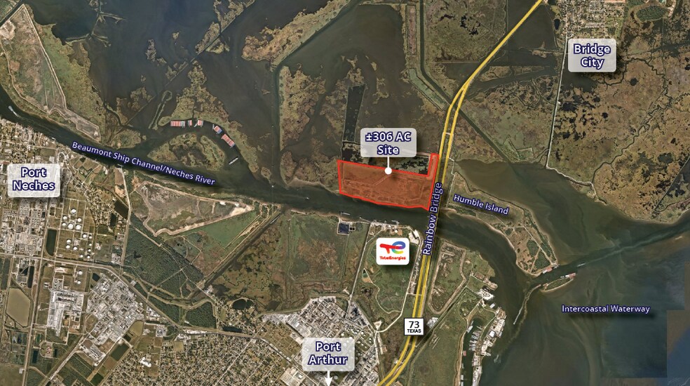 Primary Photo Of Rainbow Bridge Barge Terminal, Bridge City Land For Sale