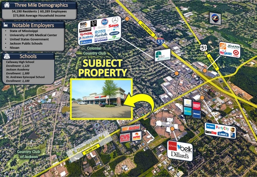 More Photos Of 1290 E County Line Rd, Ridgeland Storefront For Lease