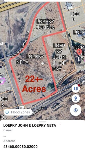 More Photos Of Prime Intersection IH-20 W & FM 866 SE Quadrant, Odessa Land For Sale