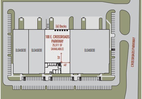 More Photos Of 100 E Crossroads Pky, Bolingbrook Warehouse For Lease