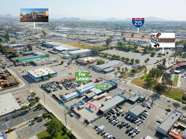 More Photos Of 263 S E St, San Bernardino Showroom For Lease