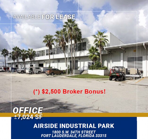 Primary Photo Of 1800 SW 34th St, Fort Lauderdale Distribution For Lease