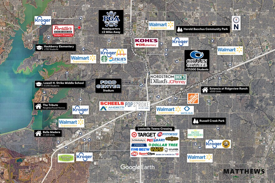 More Photos Of NWC of Gordon Heights Lane and FM 423 Ln, Little Elm General Retail For Sale