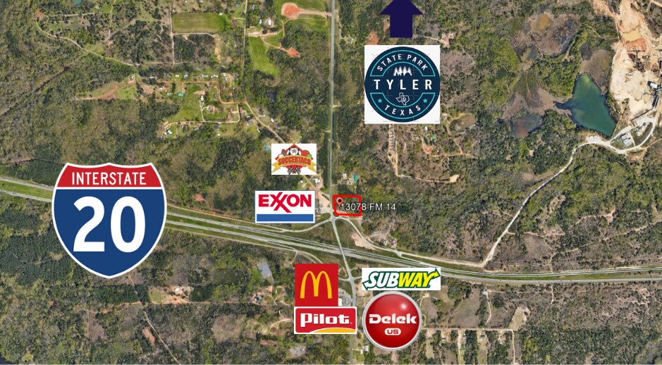 More Photos Of 13078 FM 14, Tyler Land For Sale