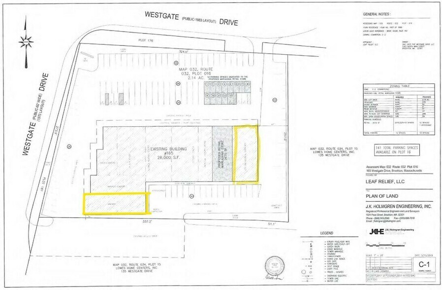 More Photos Of 165 Westgate Dr, Brockton Unknown For Lease