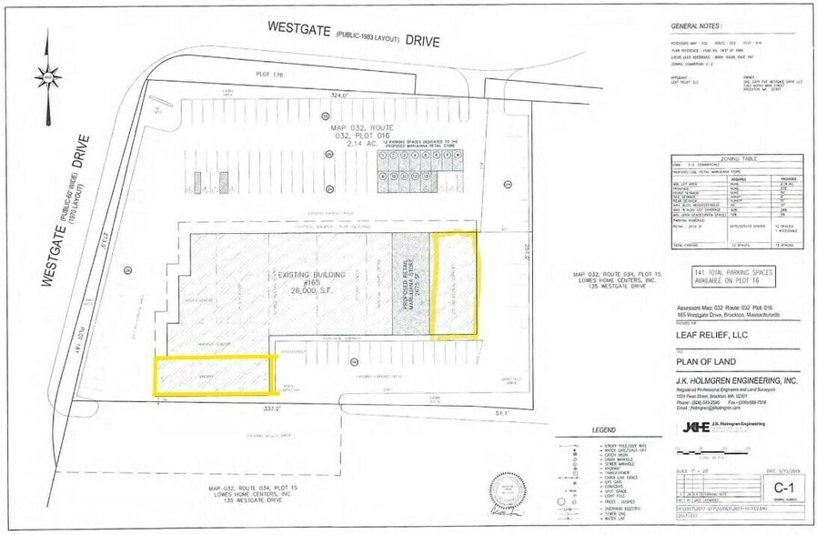 More Photos Of 165 Westgate Dr, Brockton Unknown For Lease