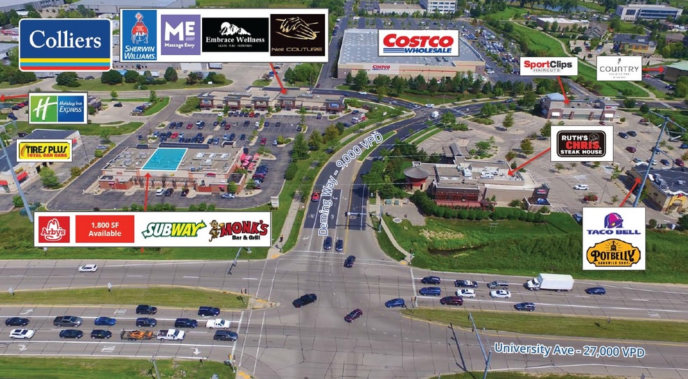More Photos Of 8313-8319 Murphy Dr, Middleton Freestanding For Lease