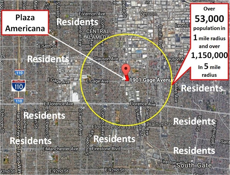 More Photos Of 1933 E Gage Ave, Los Angeles Storefront Retail Office For Lease