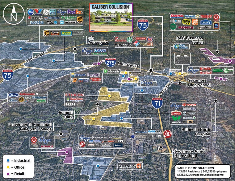 More Photos Of 6947 E Kemper Rd, Cincinnati Auto Repair For Sale