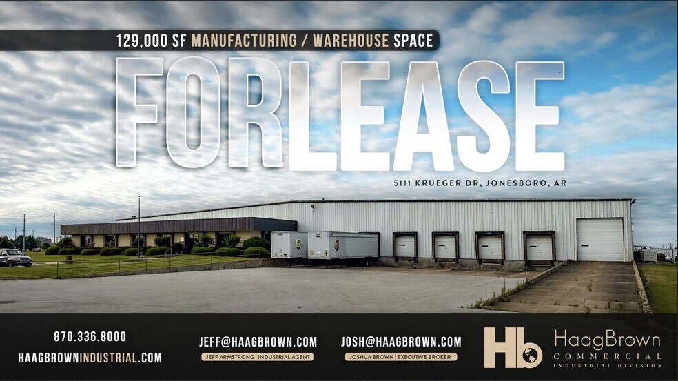 Primary Photo Of 5111 Krueger Dr, Jonesboro Warehouse For Lease